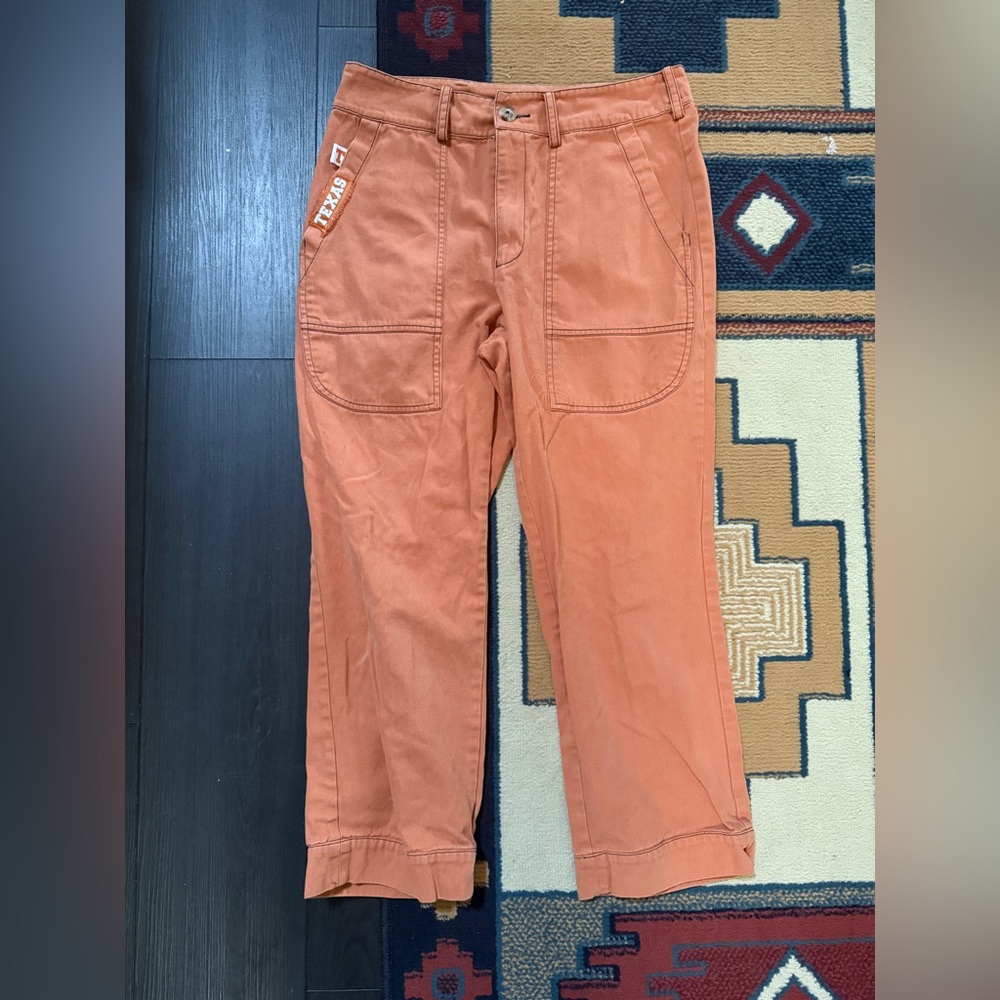 Custom Cargo University of Texas Longhorns GameDay Cotton Orange Pants